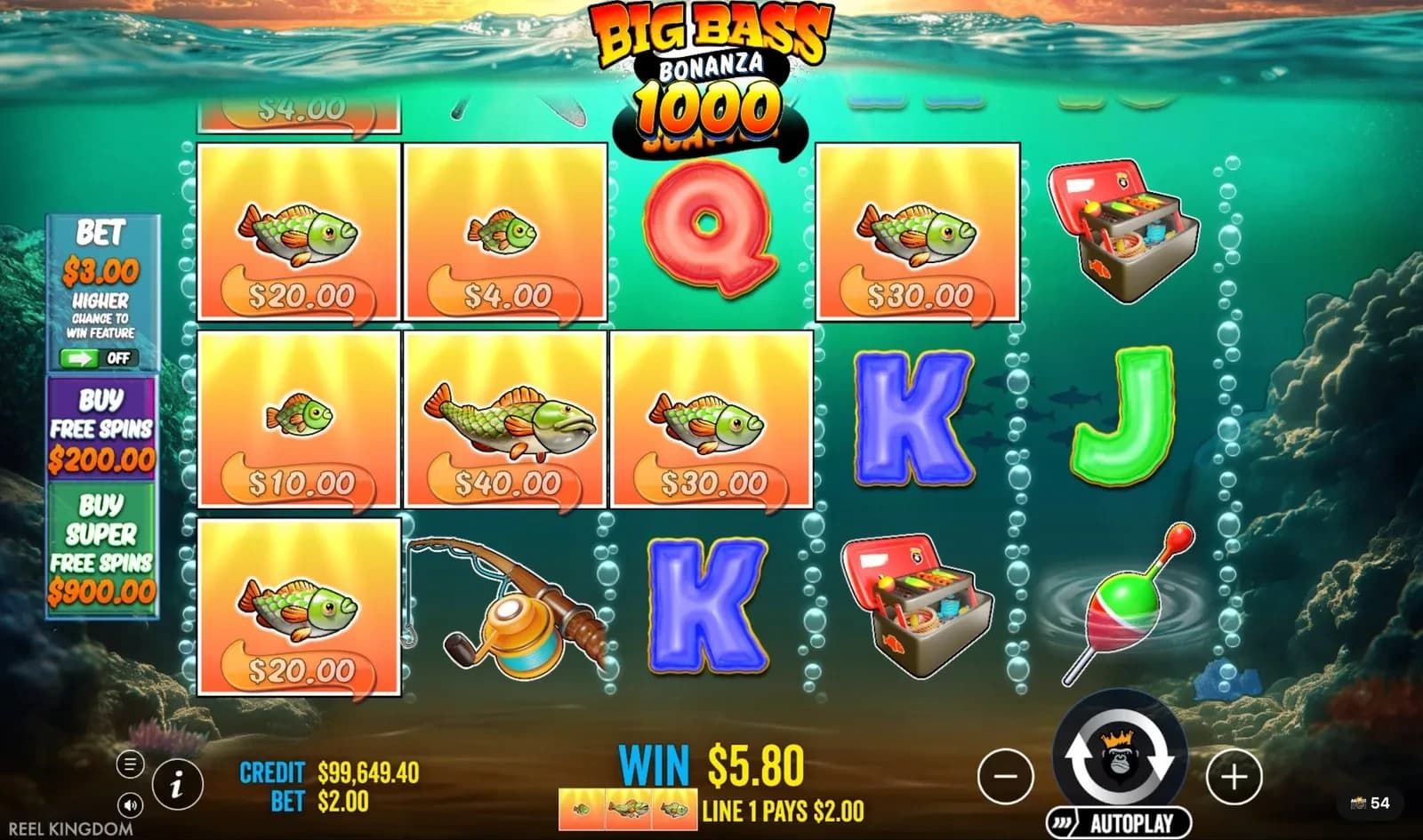 Free Spins round
