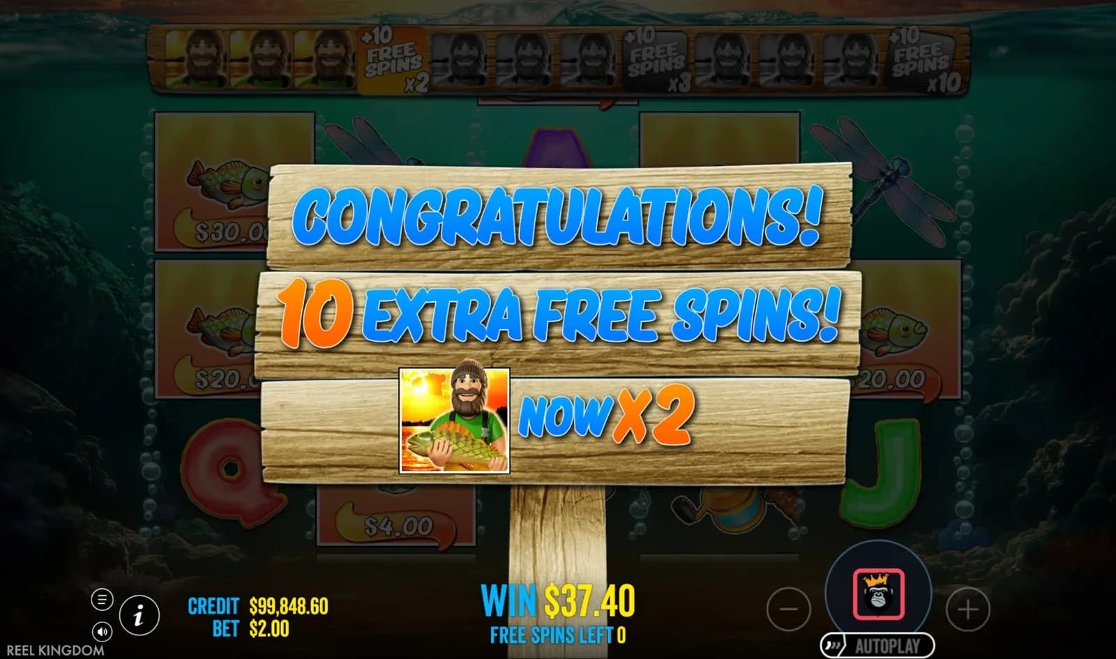 Free Spins retrigger