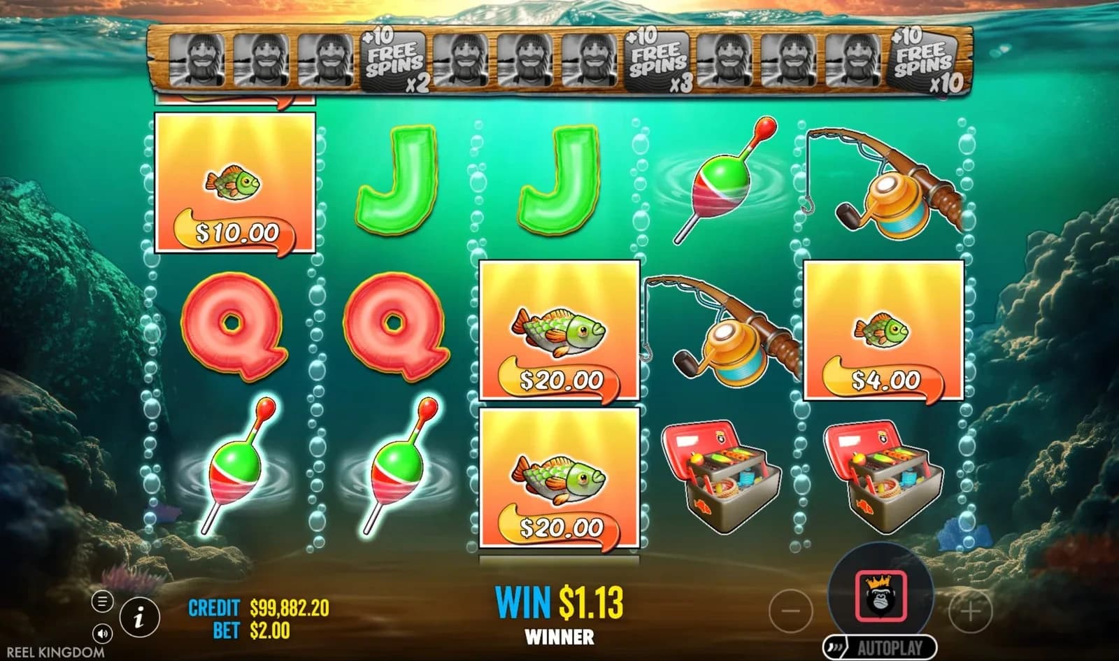 Free Spins round